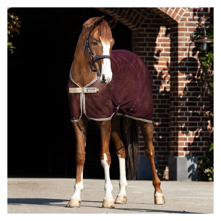 Horseware AMIGO Fliegen- und Abschwitzdecke Net Cooler